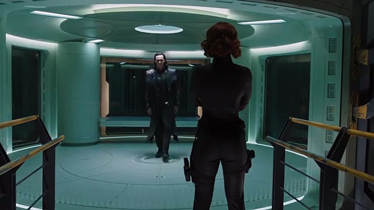 Black Widow Tricks Loki Scene - The Avengers (2012) Movie CLIP HD