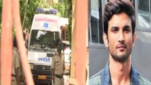 Mumbai: Sushant Singh Rajput's body taken for postmortem