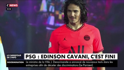 Le Paris Saint-Germain et Edinson Cavani, c'est fini