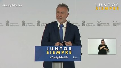 Descargar video: El presidente de Canarias insiste en pedir test en origen y destino para viajeros