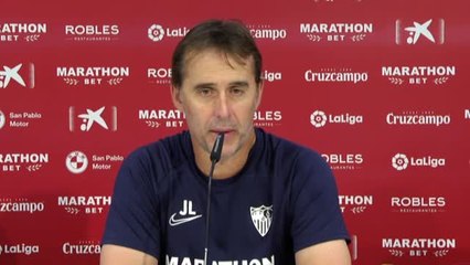 Lopetegui: "No existe derbi para nosotros ya, es prehistoria"