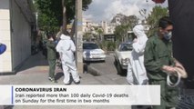 Iran reports 100 daily Covid-19 deaths for first time in 2 months