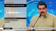 Venezuela: Maduro se solidariza con las víctimas del racismo