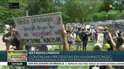 EE.UU.: protesta en Washington en rechazo a la violencia policial