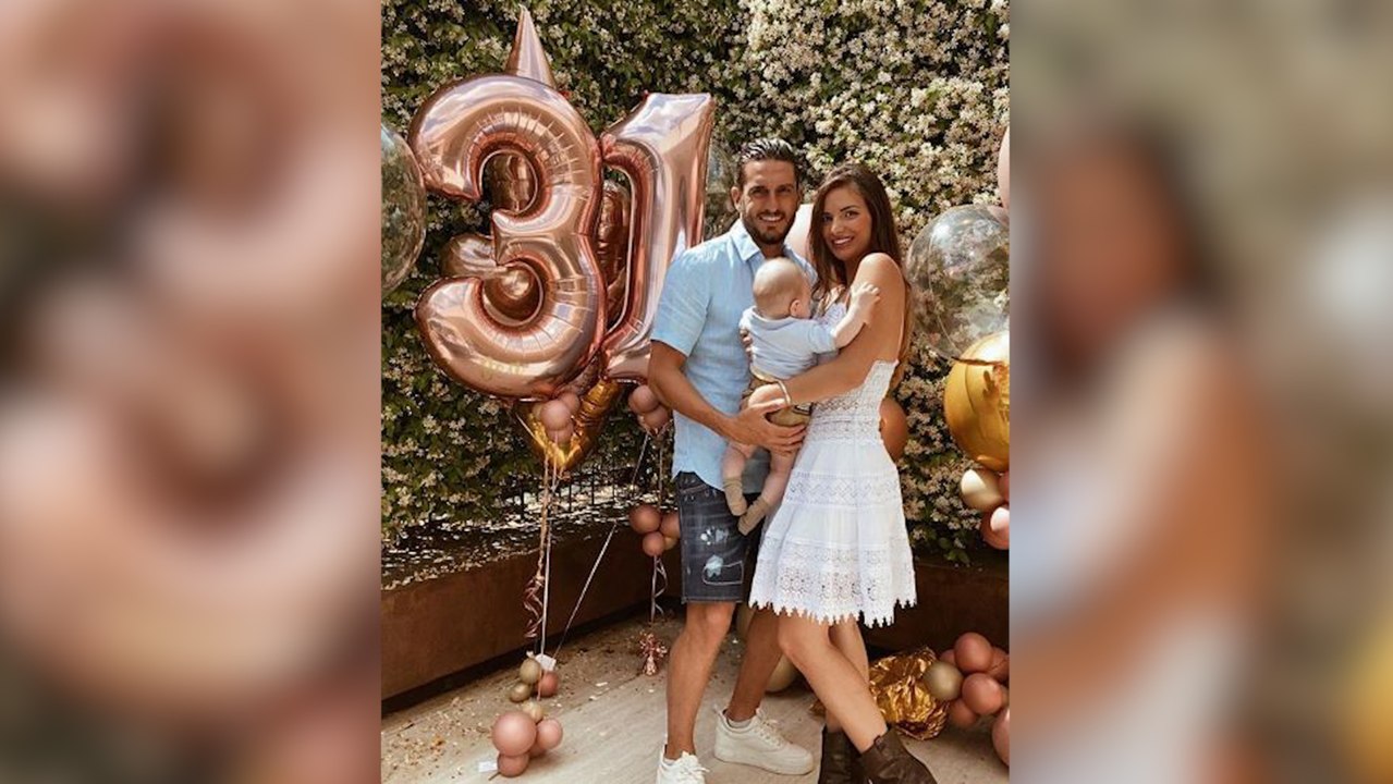 Beatriz Espejel manda ánimos a Koke en su primer partido de La Liga