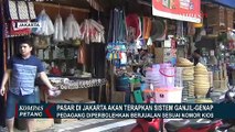 Pasar di Jakarta Pakai Sistem Ganjil - Genap untuk Cegah Corona