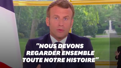 Macron promet que "la République n'effacera aucun nom de son histoire"