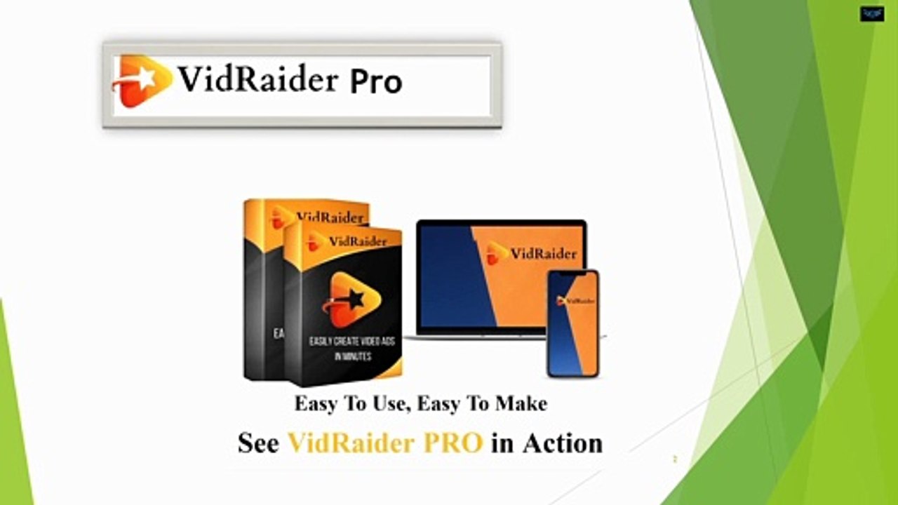 VidRaider Pro software  Advertisement creating aand editing