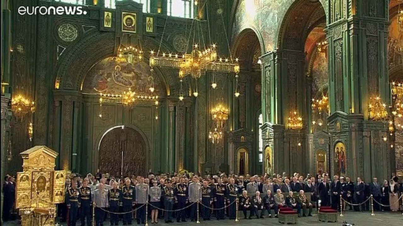 Russian Orthodox Church consecrates huge cathedral dedicated to military