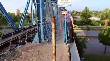 TCDD'ye ait kabloları çalan kişi suçüstü yakalandı - ADANA