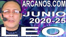 LEO JUNIO 2020 ARCANOS.COM - Horóscopo 14 al 20 de junio de 2020 - Semana 25