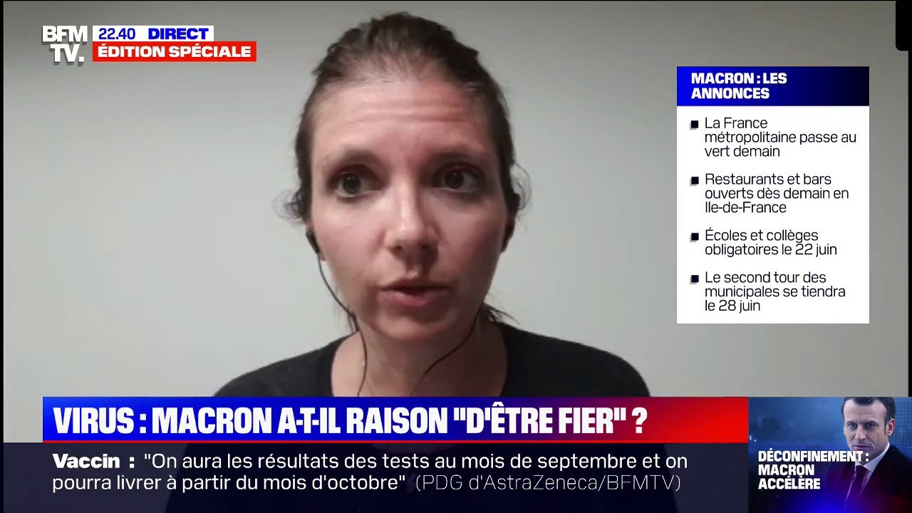 Aurore Bergé sur l'hôpital: "Il y a eu des failles, notre responsabilité est de faire en sorte qu'elles soient comblées"