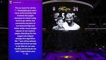 Vanessa Bryant explains decision to block Kobe fan pages on social media