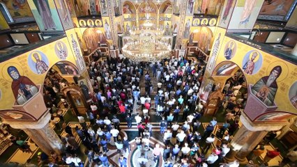 Karadağ'da Dini Özgürlükler Yasası Kovid-19 tedbirlerine uyularak protesto edildi - PODGORİCA