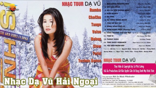 NHẠC DẠ VŨ HẢI NGOẠI - SIÊU PHẨM NHẠC TOUR DẠ VŨ TIẾNG HÁT HẠ VY, MỘNG THI, NGỌC LAN, TRÚC QUYÊN