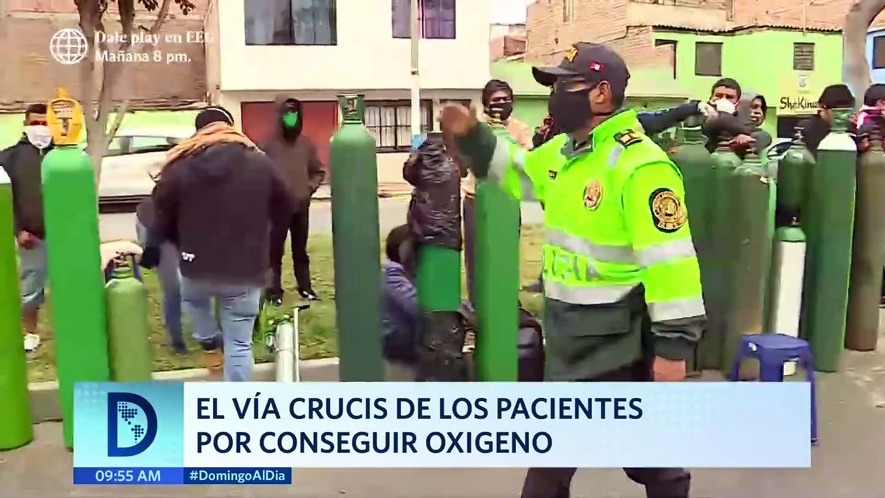 Domingo al Día:  El vía crucis de los pacientes por conseguir oxígeno