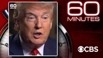 60 MINUTES: President Trump Addresses the Management of  COVID-19 Pandemic & His Near Fall at West Point