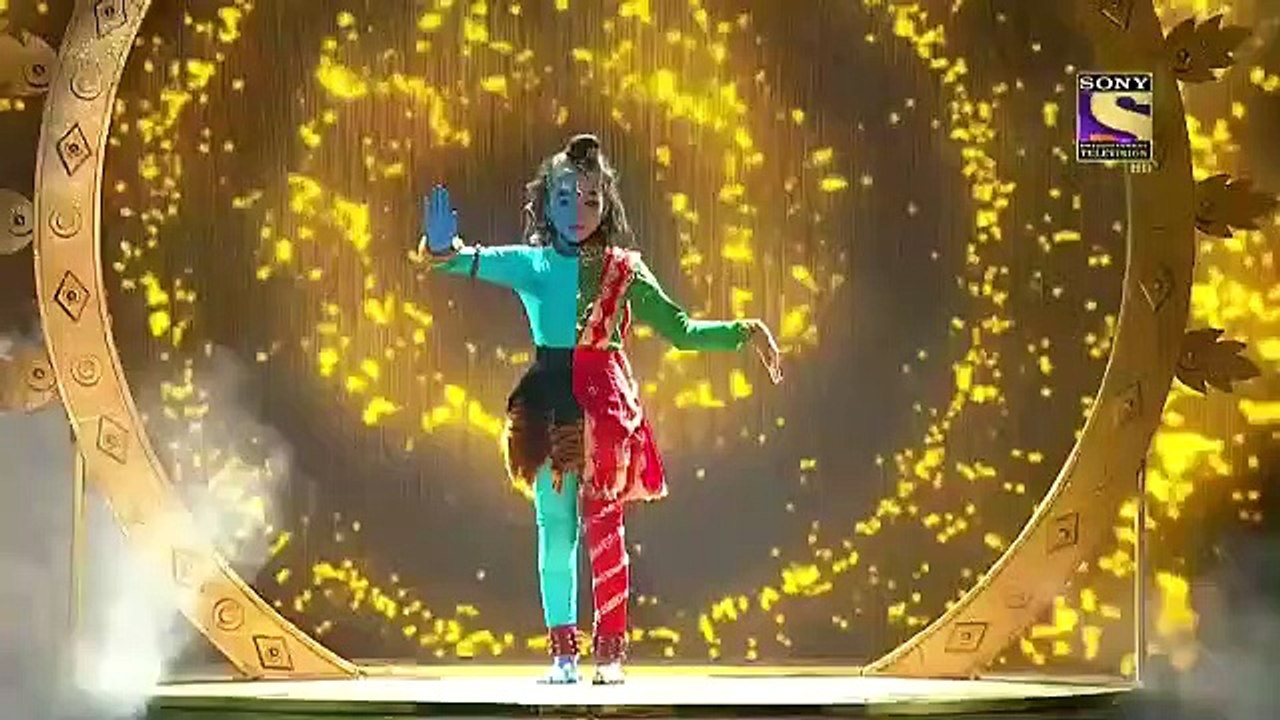 A dancing program in show