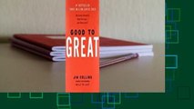 Full E-book  Good to Great: Why Some Companies Make the Leap... and Others Don't  Review