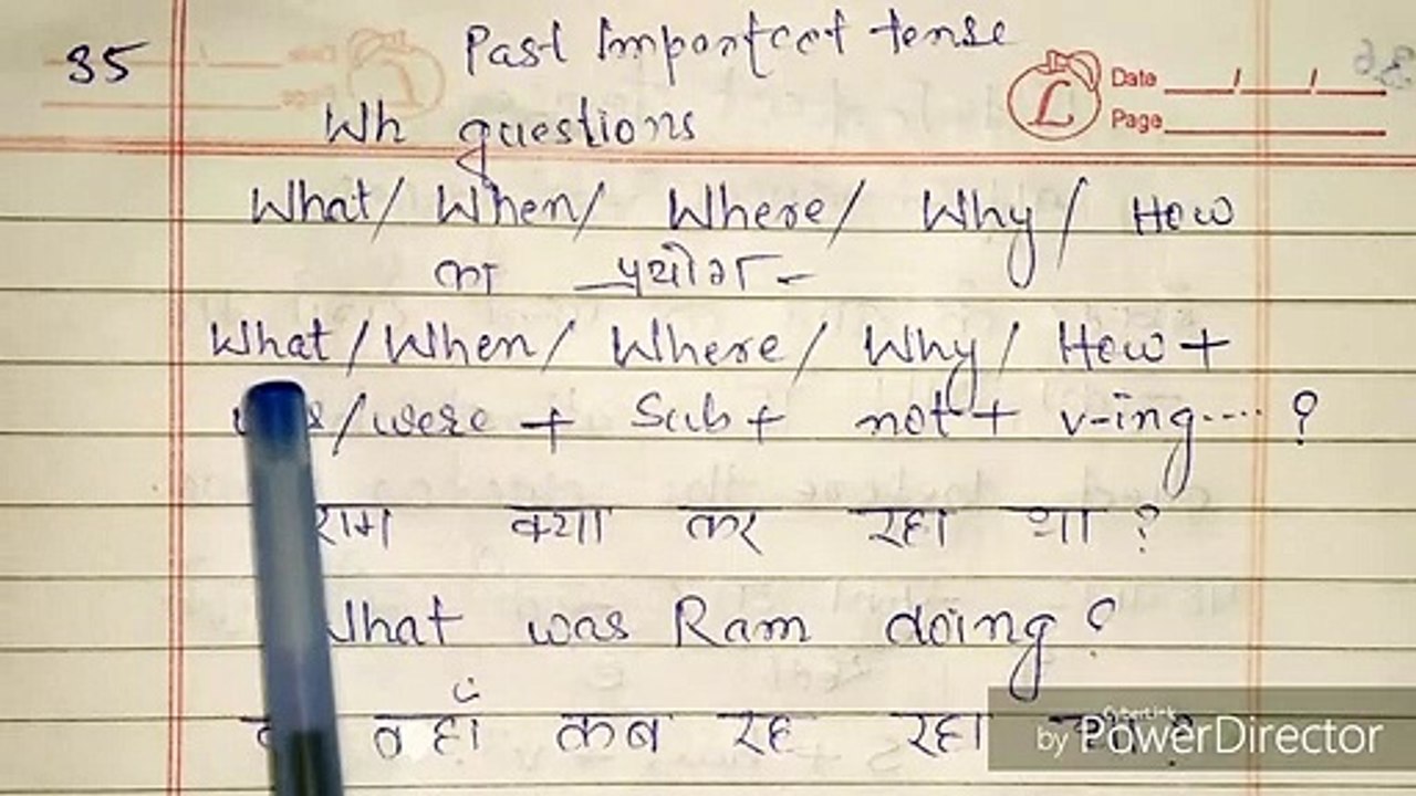 Past imperfect tense wh questions in hindi, How to learn past imperfect tense in hindi,Past imperfect tense in hindi,Tense in hindi,Affirmative sentences of past imperfect tense in hindi,Learn tense of english grammar in hindi,Past imperfect tense हिन्दी