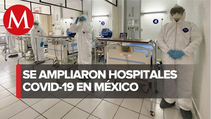 Edomex y CdMx, con la mayor ocupación de camas para covid-19