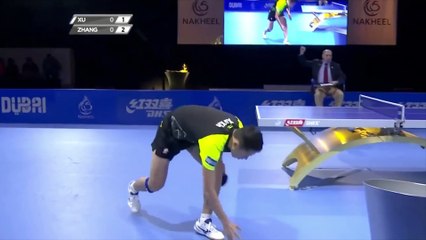 Descargar video: Flashback—Zhang Jike VS Xu Xin 2015 Asian Cup Finals