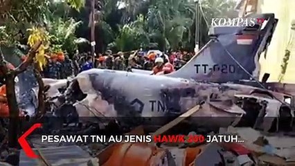 Download Video: Kesaksian Warga: Pilot Pesawat TNI AU Jatuh di Kampar Selamat!