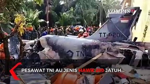 Kesaksian Warga: Pilot Pesawat TNI AU Jatuh di Kampar Selamat!