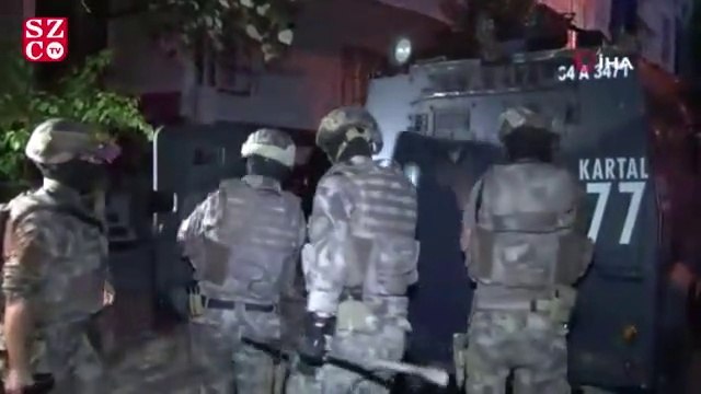İstanbul emniyetinden zehir tacirlerine şafak operasyonu