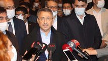 Cumhurbaşkanı Yardımcısı Oktay, deprem bölgesinde açıklama yaptı