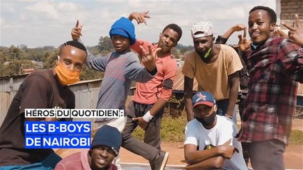 Les b-boys aident les jeunes de Nairobi avec le break dance