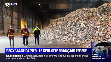 À Chapelle-Darblay, le seul site français de recyclage de papier s'apprête à fermer ses portes