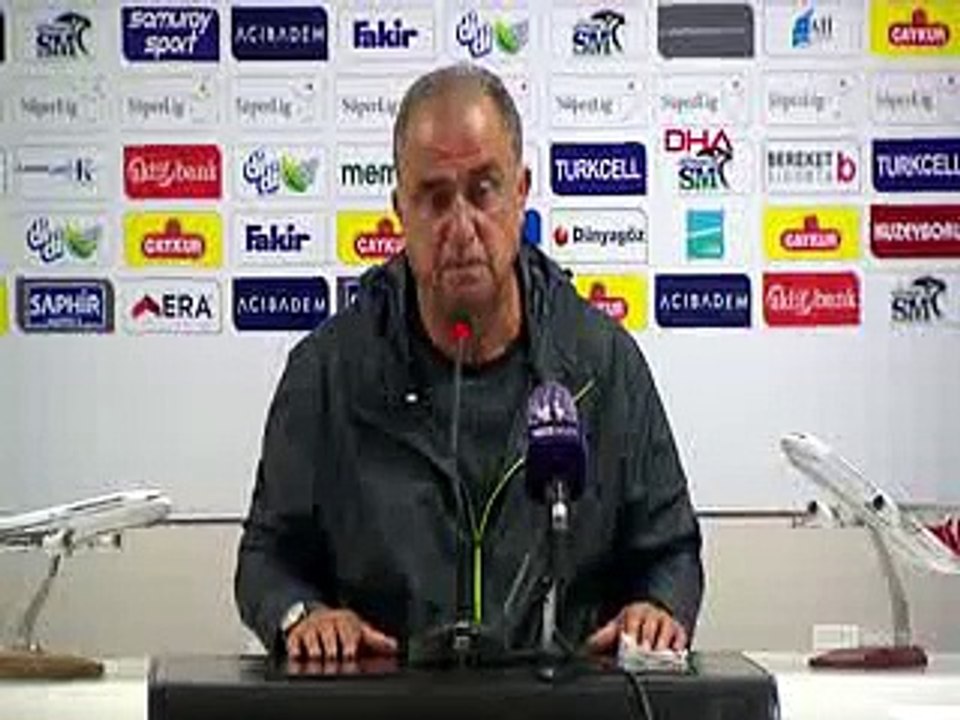 Fatih Terim’den Rize maçı sonrası açıklamalar