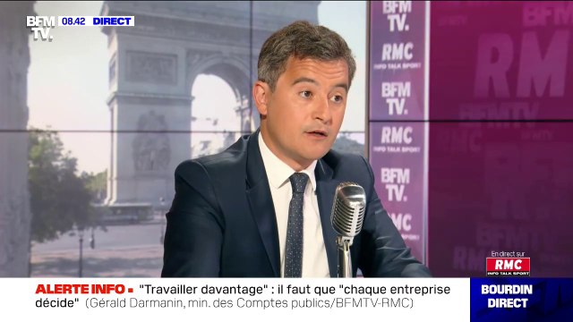 Chômage partiel: la prise en charge de l'État sera de 60% au lieu de 70% à partir du 1er juillet, déclare Gérald Darmanin