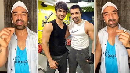 Ajaz Khan’s Angry Reaction On People For Sharing Sushant Singh Rajput’s Last Picture