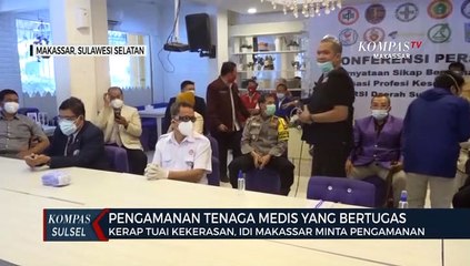 Download Video: IDI Makassar Minta Polisi Dan TNI Jaga Keamanan Tenaga Medis