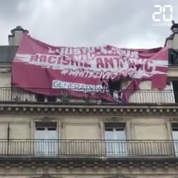 Violences policières: La manifestation bloquée puis perturbée par des militants identitaires