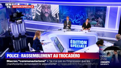 Macron affirme son "soutien" à la police - 14/06