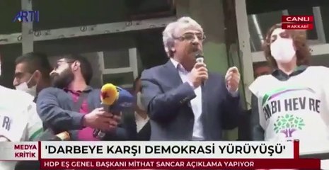 Download Video: HDP Eş Genel Başkanı Mithat Sancar, yürüyüş öncesi konuştu: Adalet için yürüyoruz