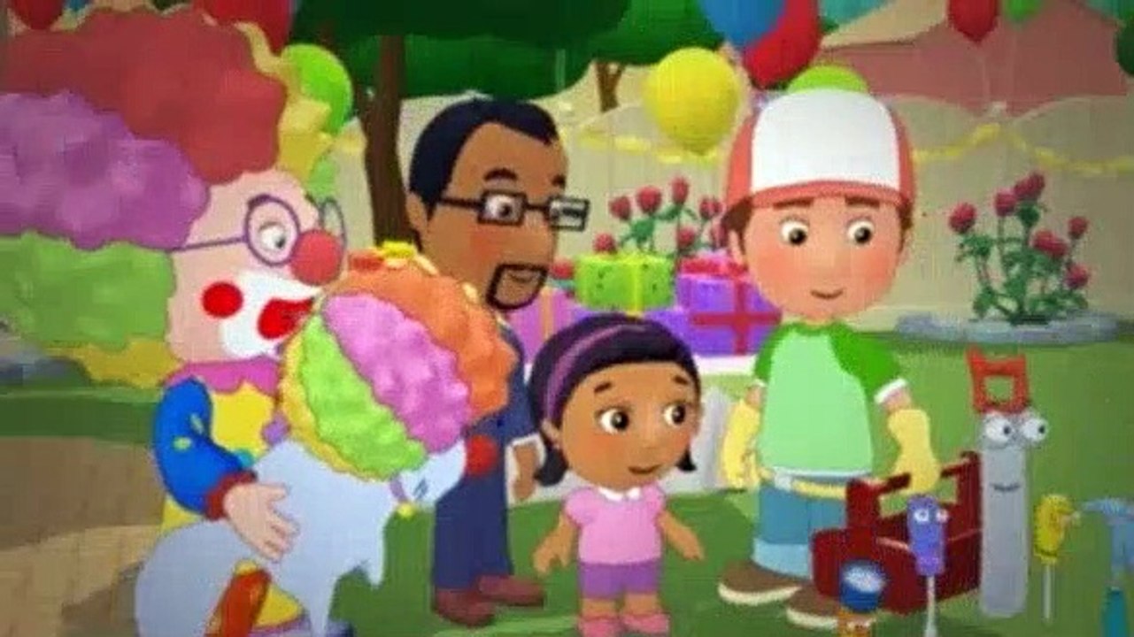 Handy Manny S03E18 Leelas Birthday Party Abuelitos Mower - video