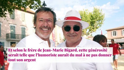 Jean-Marie Bigard trop généreux ? Son frère se confie sur la gestion de sa fortune
