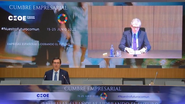 Garamendi asegura que las empresas españolas pondrán en marcha España