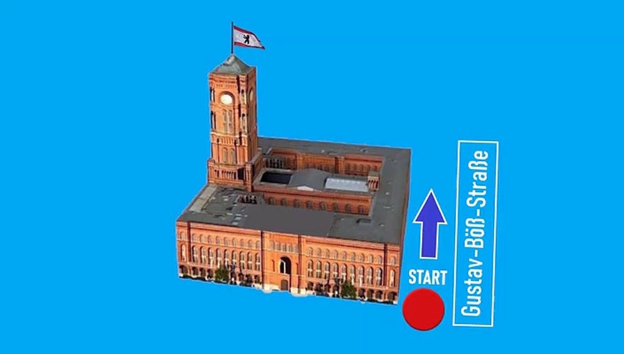 Steinerne Chronik am Roten Rathaus in Berlin