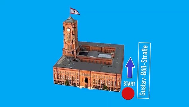 Steinerne Chronik am Roten Rathaus in Berlin