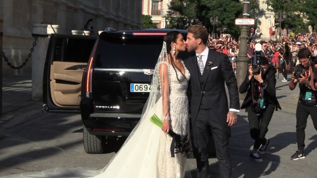 Sergio Ramos y Pilar Rubio celebran su primer aniversario de boda