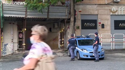 Prédio ocupado em Roma é foco de Covid-19