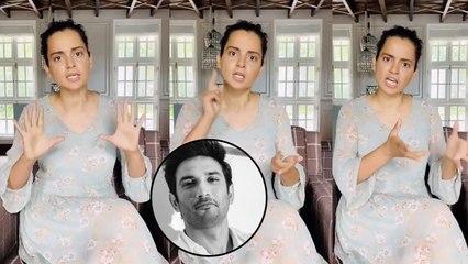 Kangana Ranaut reacts to Sushant Rajput’s Death, Questions why his achievements weren't recognized