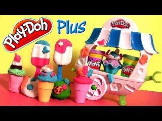 Play Doh Sundae Cart Ice Cream Shop Playset Sweet Shoppe Plus - Carrito de  Helados y Paletas - video Dailymotion
