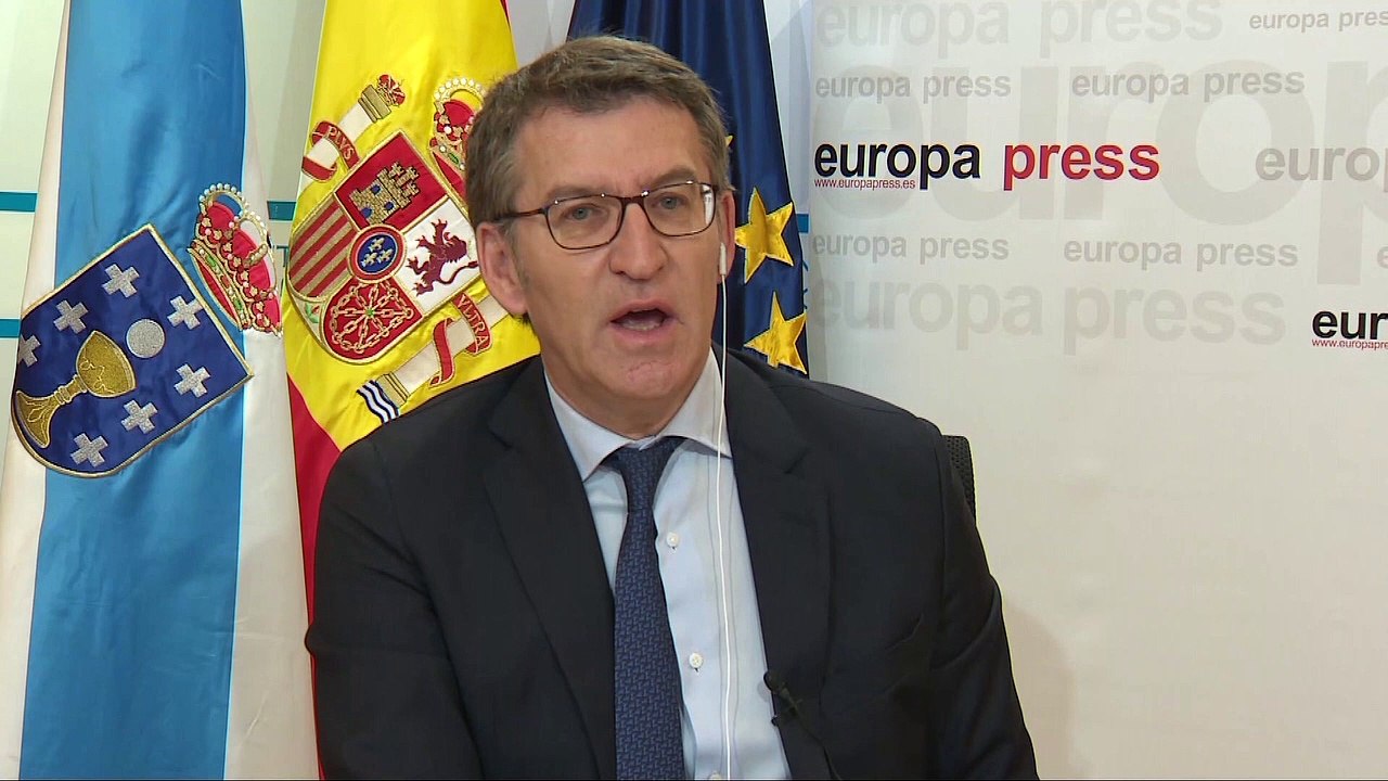 Alberto Núñez Feijóo en los Encuentros Digitales de Europa Press