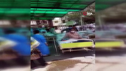 - Pakistan’da hastanelerin kapasitesi doluyor- Hastalar hastane dışında tedavi ediliyor